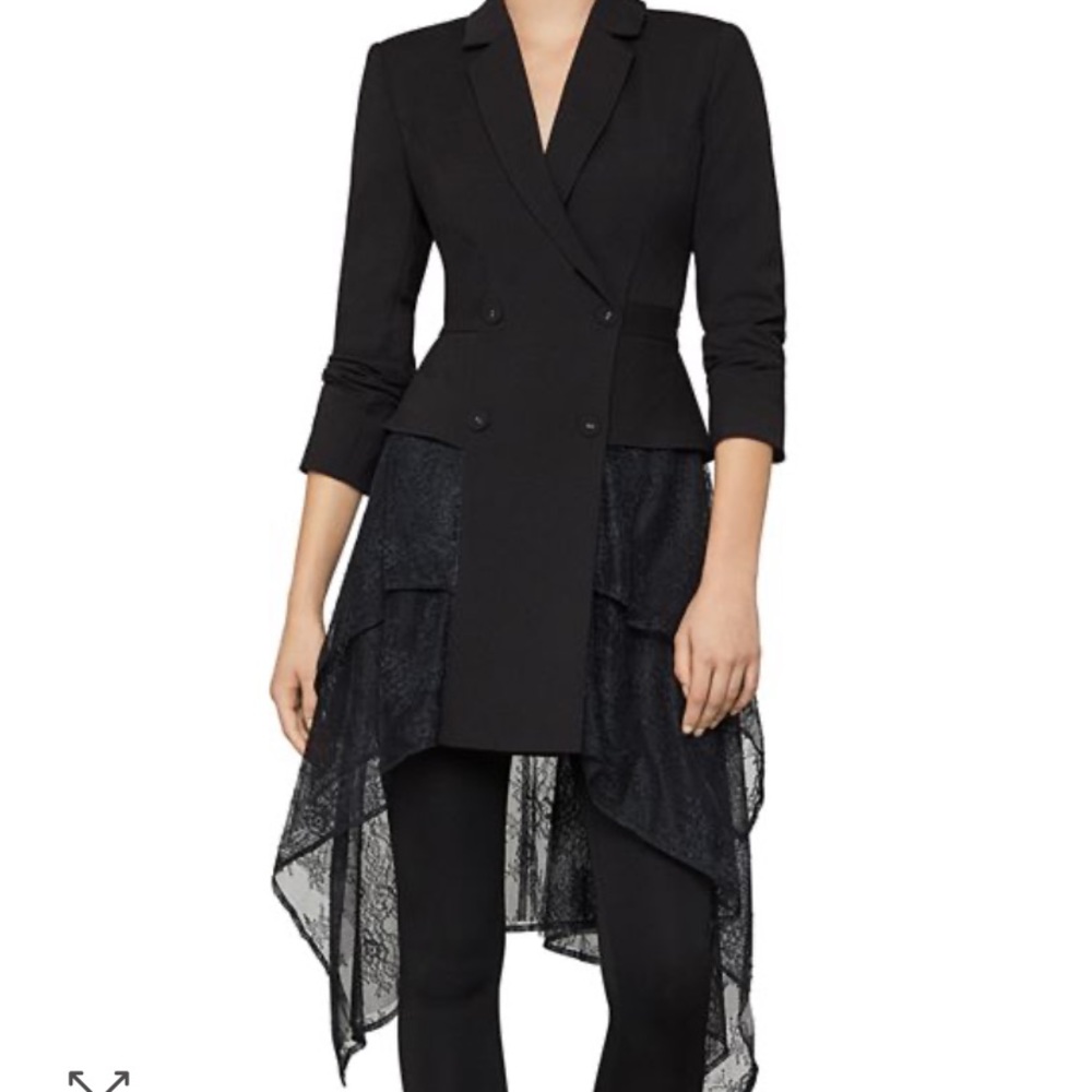 In search of this laced trimmed blazer